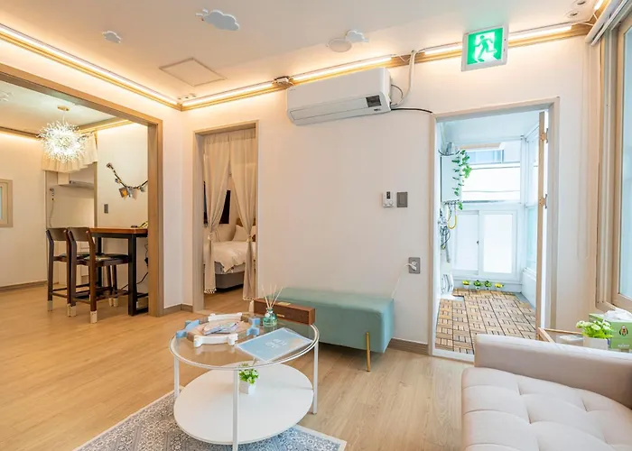 Gwangalli Near Residence, Self Check-in, 4pax, Pet-friendly *